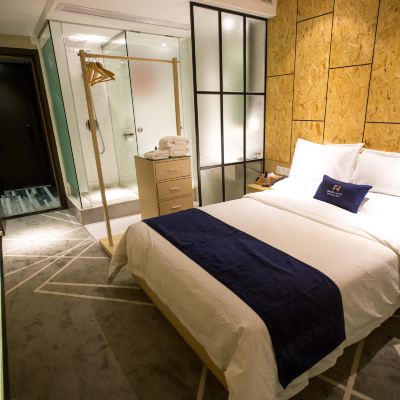 時尚大床房（無窗） 廣州道達尚品酒店優惠