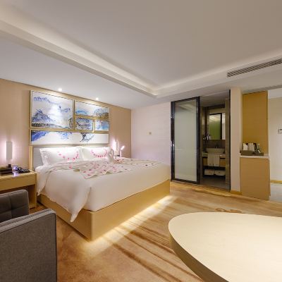 行政大床房<空氣凈化+智控+雙隔音+零壓床墊+親膚布草 梵鉑（廣州白雲機場體驗店）優惠