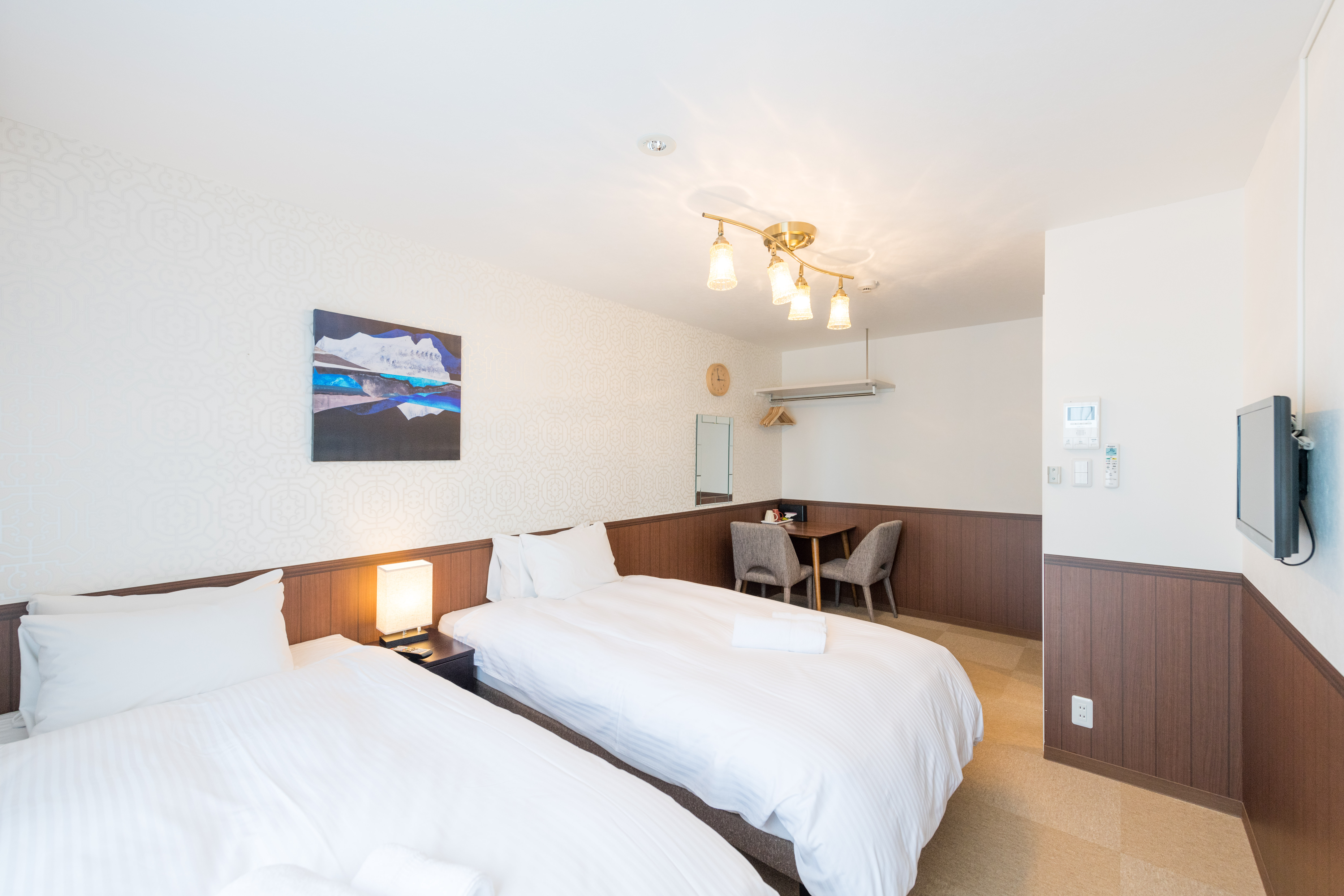 标准双床房【浴缸泡澡观影+中日英语言服务+智能烘乾机+禁烟】