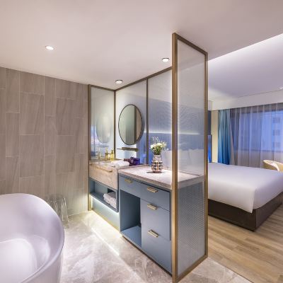 漫心套房[浴缸+小冰箱+會客廳] 蘇州觀前街漫心飯店優惠