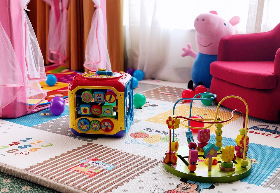 跑來跑去艾米親子雙床房