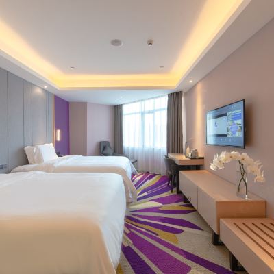 標準雙床房（薰衣草主題+電動窗簾） 麗楓酒店（佛山順德大良清暉園步行街店）優惠