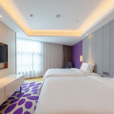 豪華雙床房（薰衣草主題+電動窗簾） 麗楓酒店（佛山順德大良清暉園步行街店）優惠