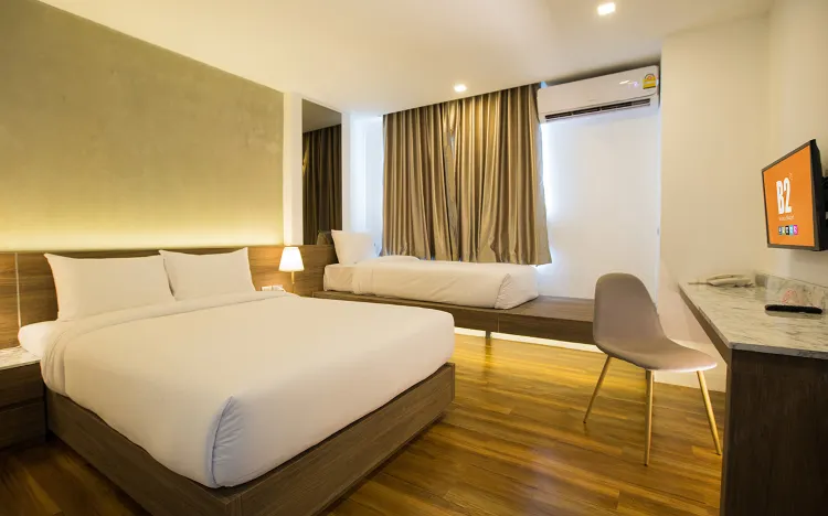 ห้องดีลักซ์ สำหรับสามท่าน