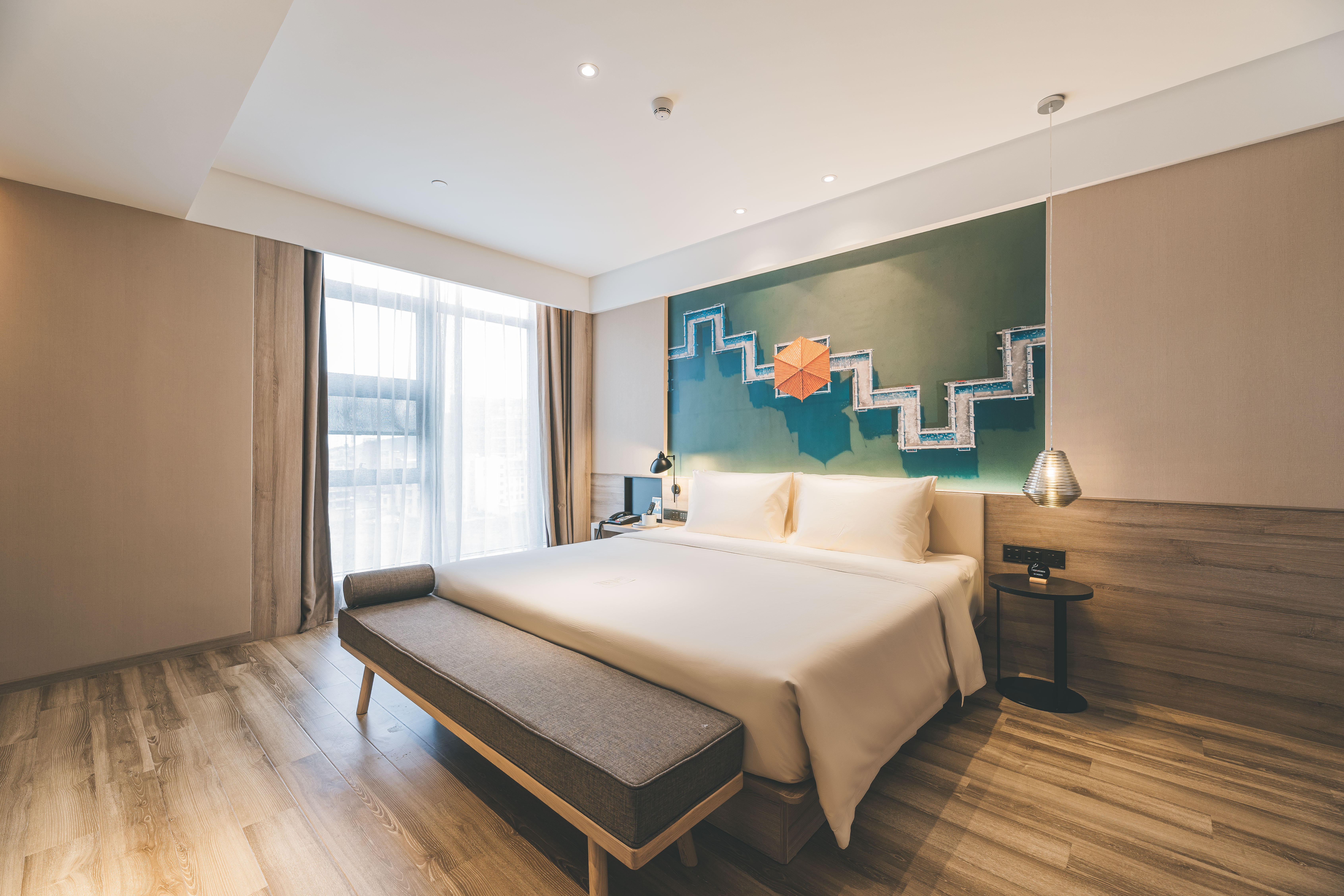 几木套房（亚朵星球深睡床垫+深睡枕+mini吧小冰箱）