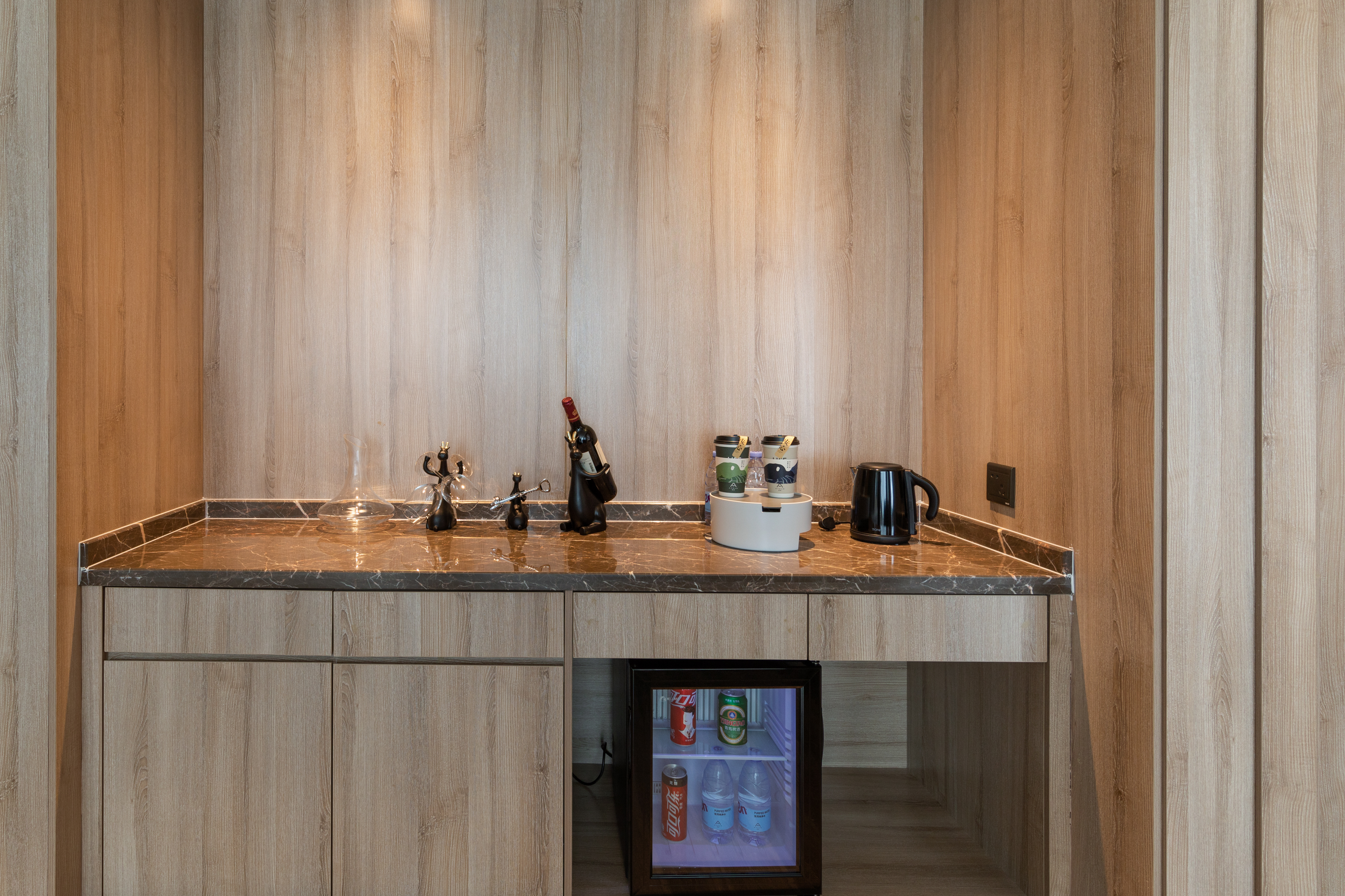 几木套房（裸棉床品+迷你冰箱+深睡记忆枕）