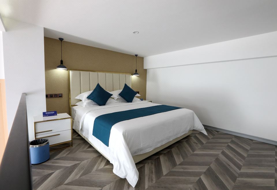 自由云·Loft家庭雙床大套房【洗衣機+小廚房+冰箱】