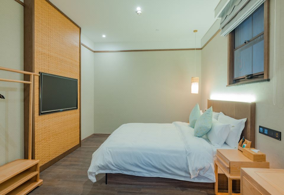 民國風商務大床房 【深眠床品+乾濕分離】