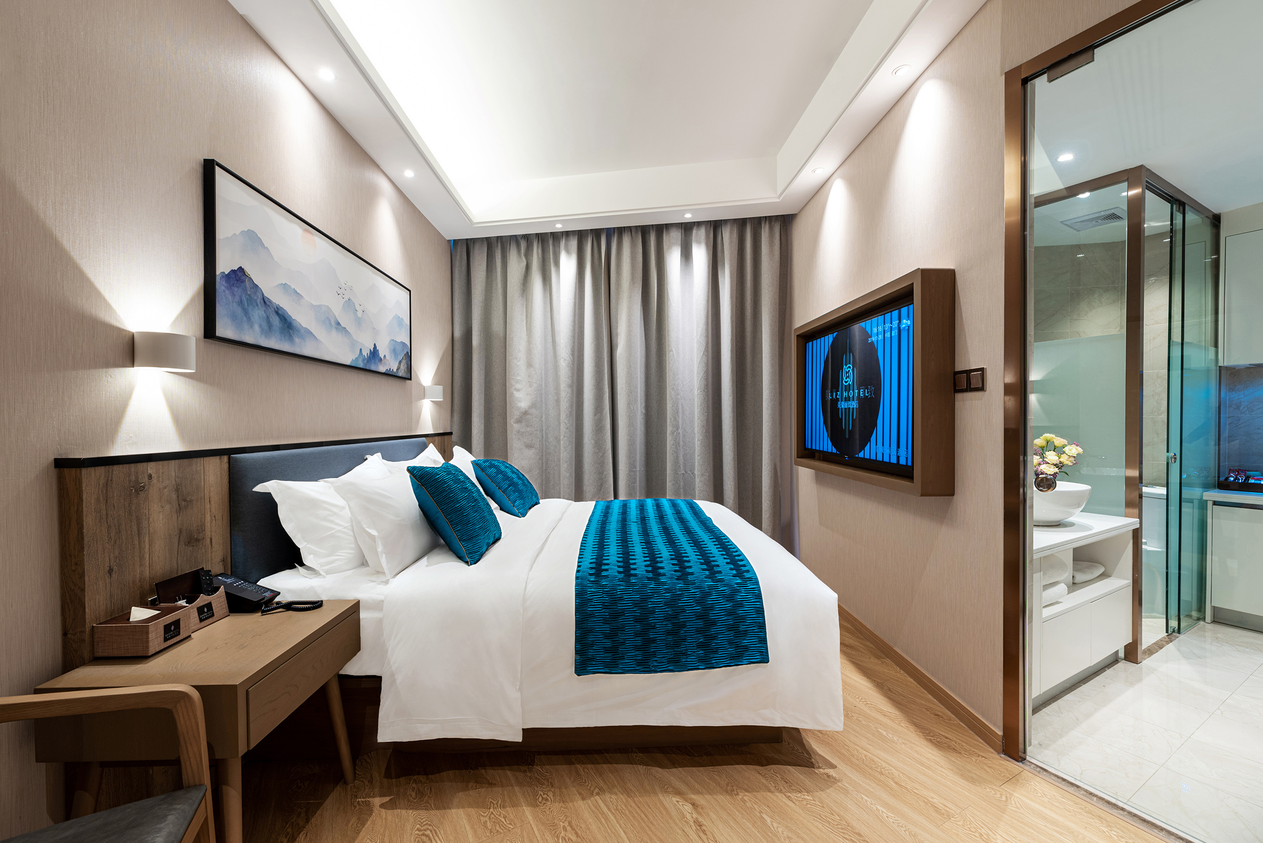 丽致大床房【零压床垫+舒适睡眠】