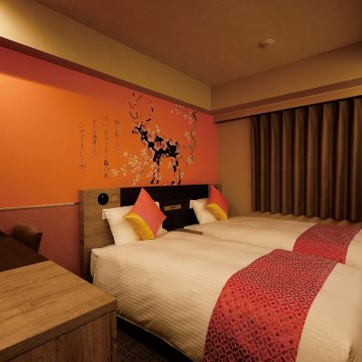 標準雙床房 禁菸 奈良天然溫泉大和魯內飯店優惠