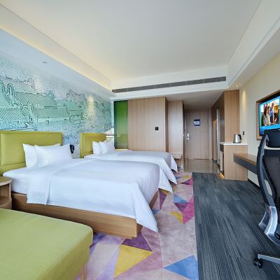 舒適園景雙床房 佛山西樵山希爾頓歡朋酒店優惠