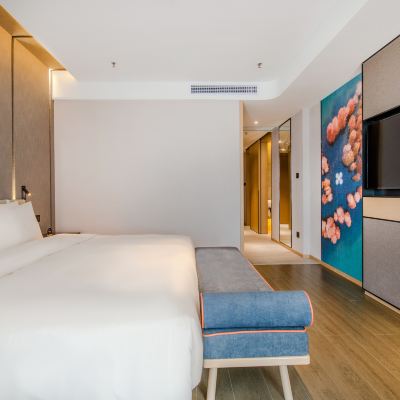 高級大床房（深睡體驗+裸棉床品+小冰箱） 中山坦洲亞朵飯店優惠