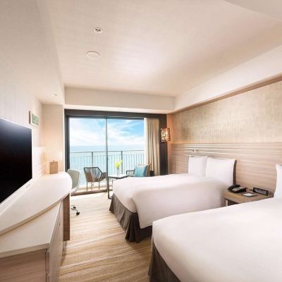 海景特大床或雙床房（帶陽台） 沖繩北谷希爾頓逸林度假村優惠