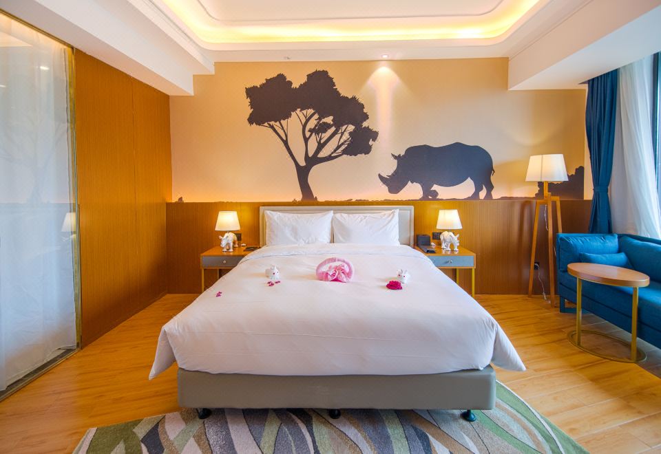 動物主題大床房