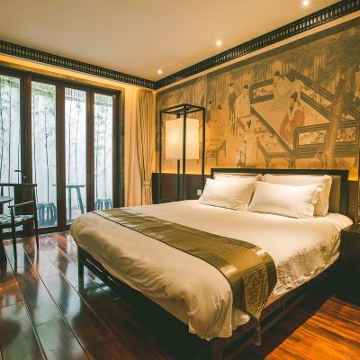 源啟庭院大床房 西湖蜜隱禪和源飯店優惠