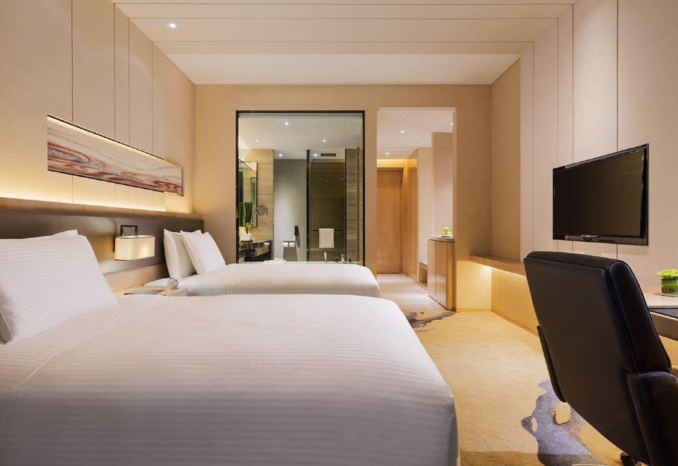 豪華雙床房（CBD街景）