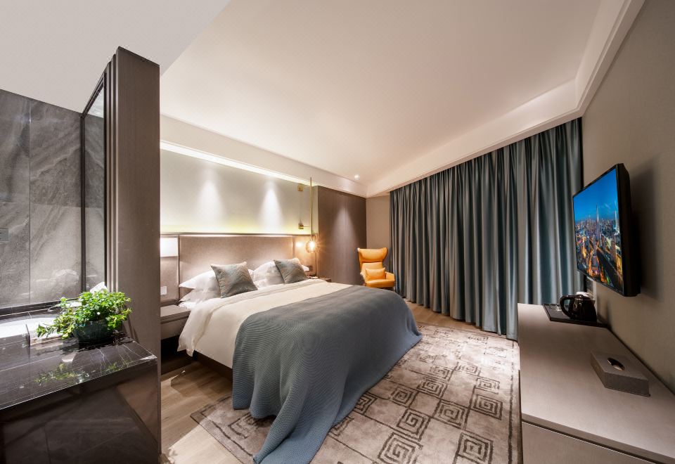 高級大床房（慕斯床墊-空氣凈化器）