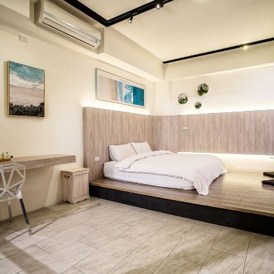 極簡MINIMALIST雙人房 花蓮漫慢設計民宿優惠