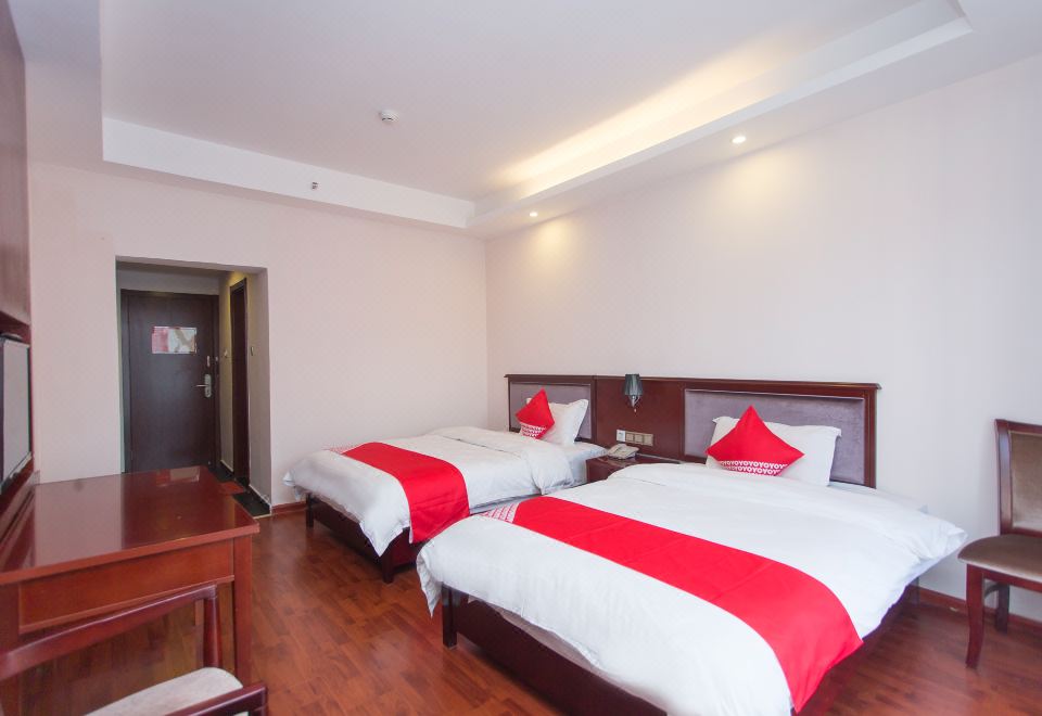 愜林丨豪華雙床房（通透采光+休閑沙發+私享小陽臺）