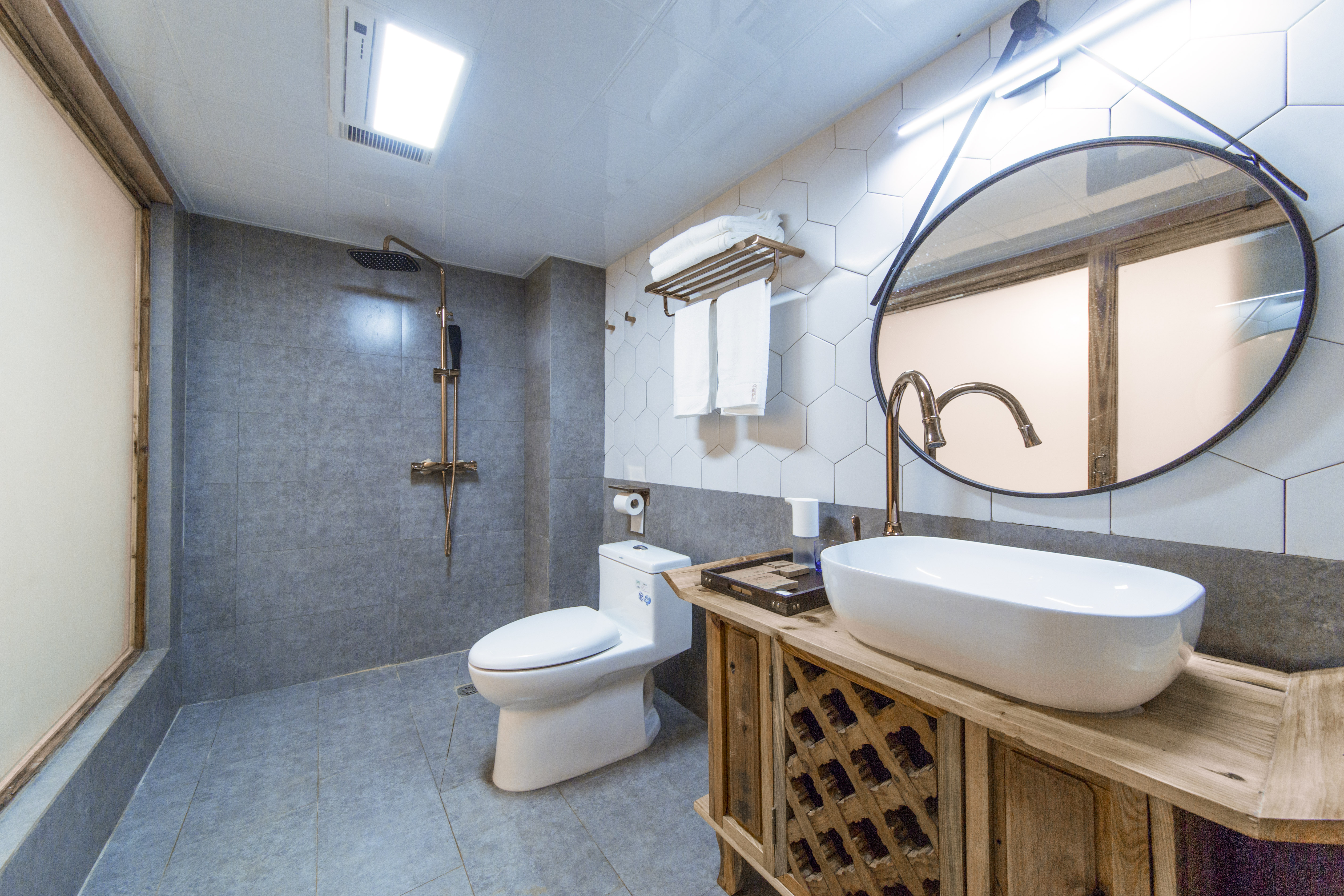 冬至·景逸观景双床房+180°观景+中式古风