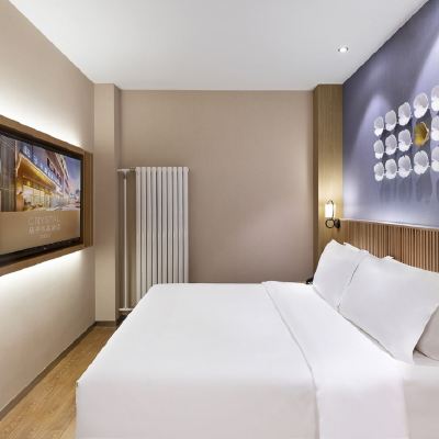 高級大床房（無窗） 桔子水晶北京王府井大街飯店優惠