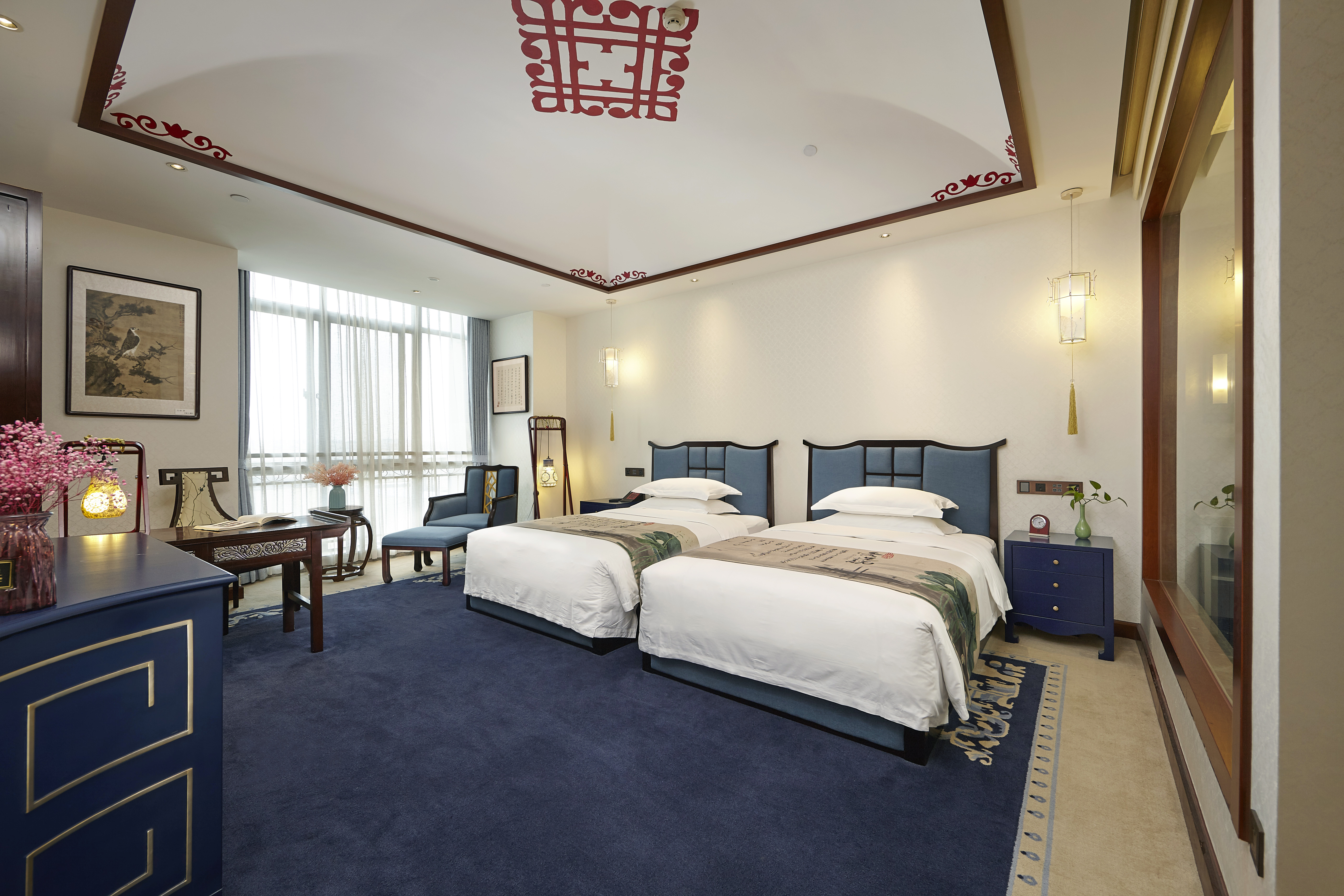 江潮连海豪华双床房