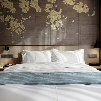 商務大床房（靜謐辦公，夢思床墊，高端體驗） 漢永飯店（深圳國際會展福永店）優惠