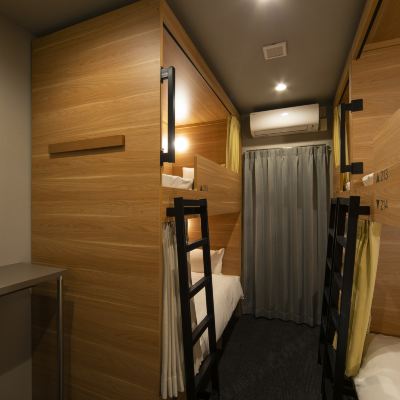 6-Bed Private Room A with Shared Bathroom GRIDS TOKYO UENO HOTEL&HOSTEL Promo Code