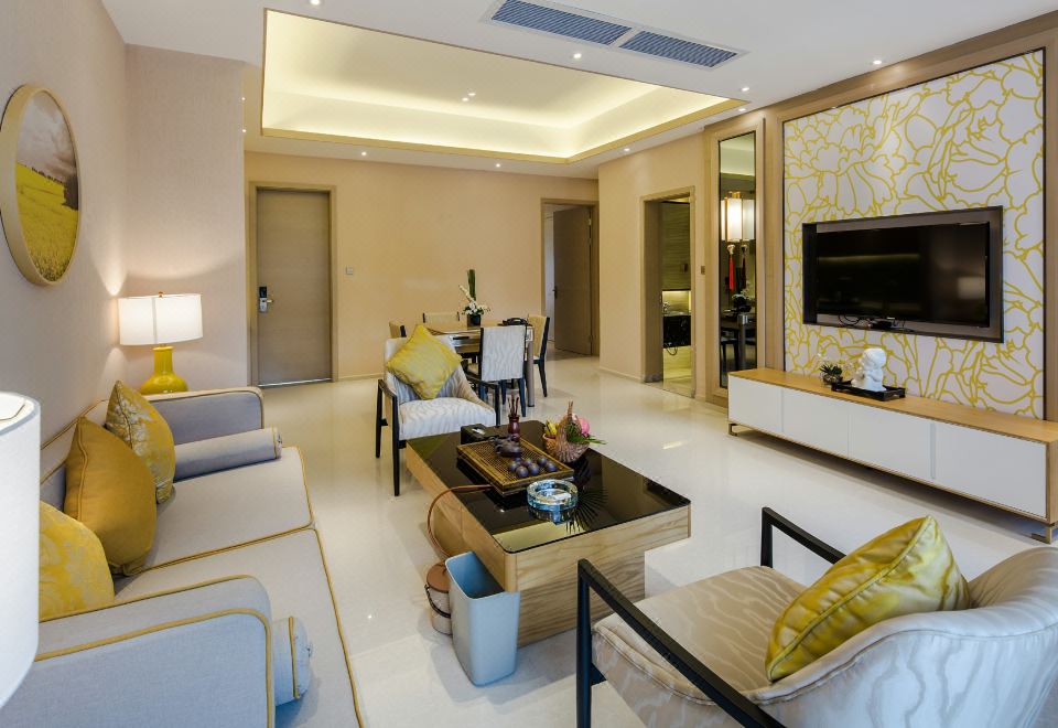 Yuetianxia Hot Spring HotelHydrophilic Hot Spring Twin Suite