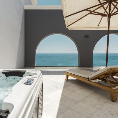 Presidential Suite with Sea View and Whirlpool Spa Non smoking Mitsis Alila Resort & Spa Promo Code