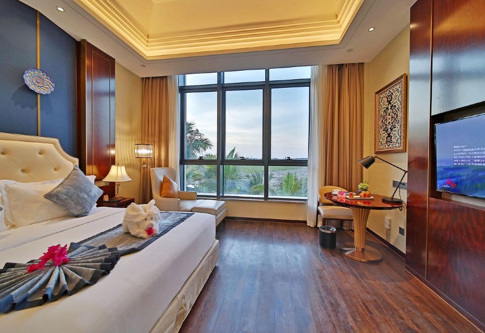 园林景观房大床房