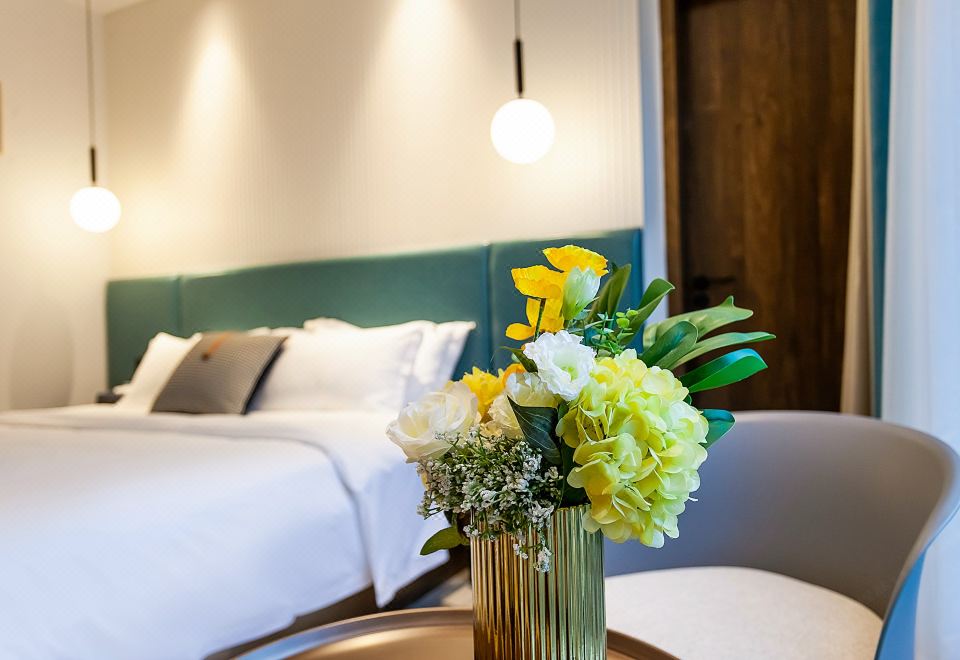 伴海·别墅大床房|洗衣机+冰箱