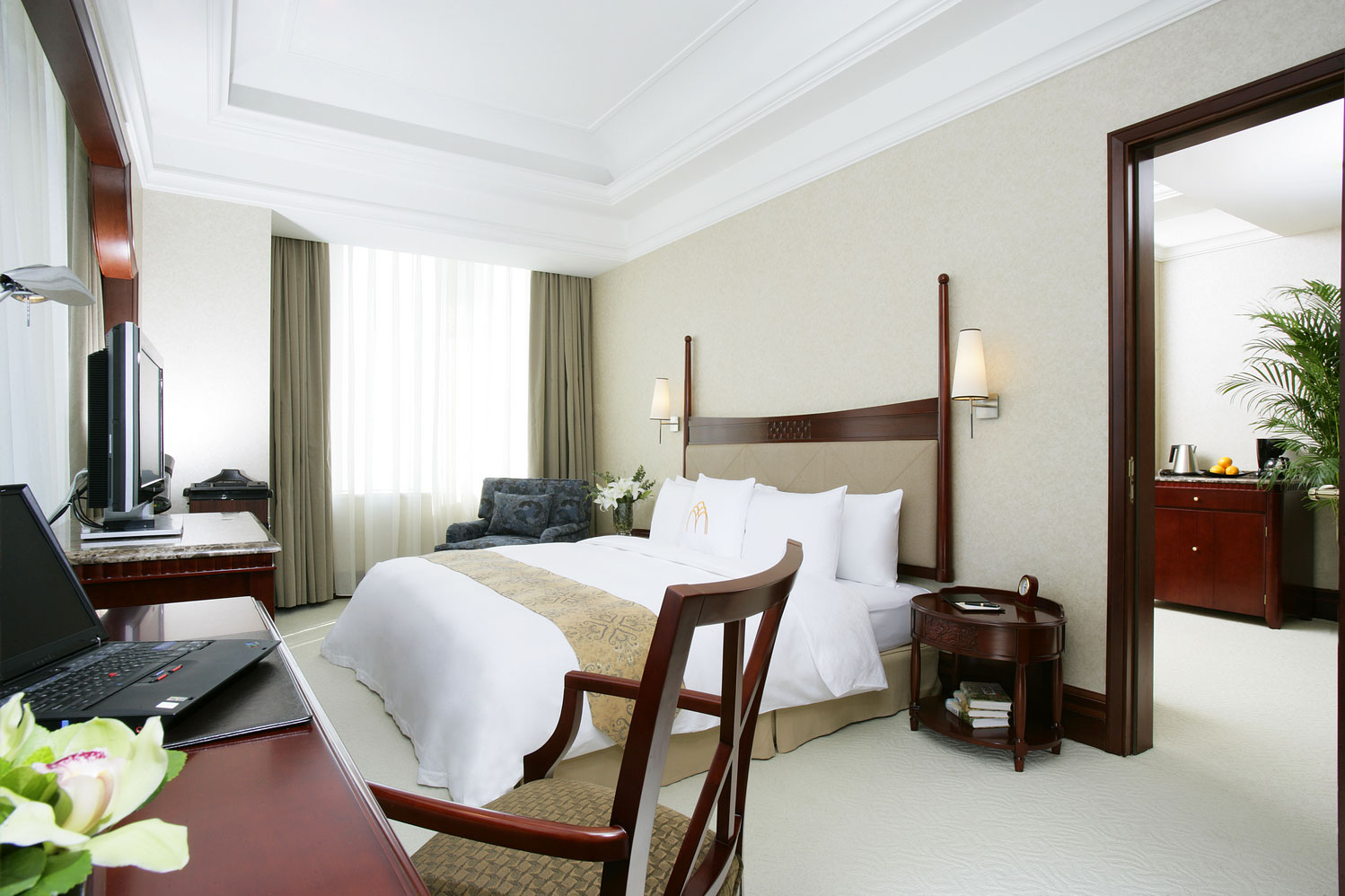 豪华套房【俯瞰繁荣城景·舒睡床垫+汉斯格雅衞浴】