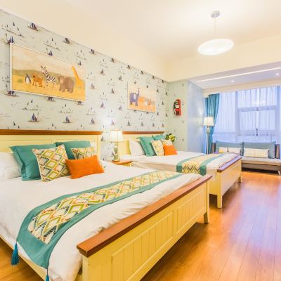 巨屏觀影豪華親子房 杭州西湖柒號飯店式公寓優惠