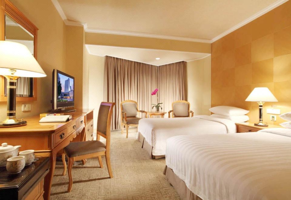 馨享·舒适双床间 （高层景观,德国GROHE花洒）