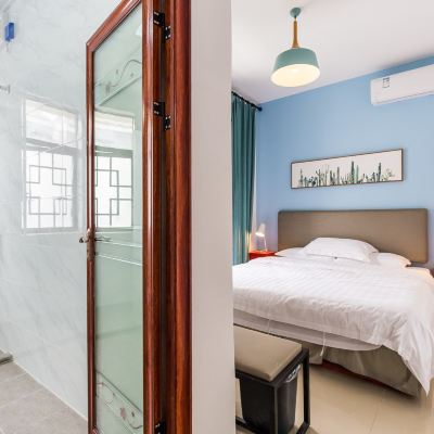 舒適兩居室 蕉葉民宿（三亞免税城店）優惠