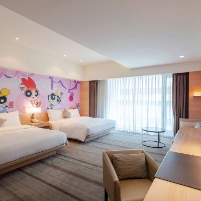 卡通頻道和逸四人客房 和逸飯店（台南西門館）優惠
