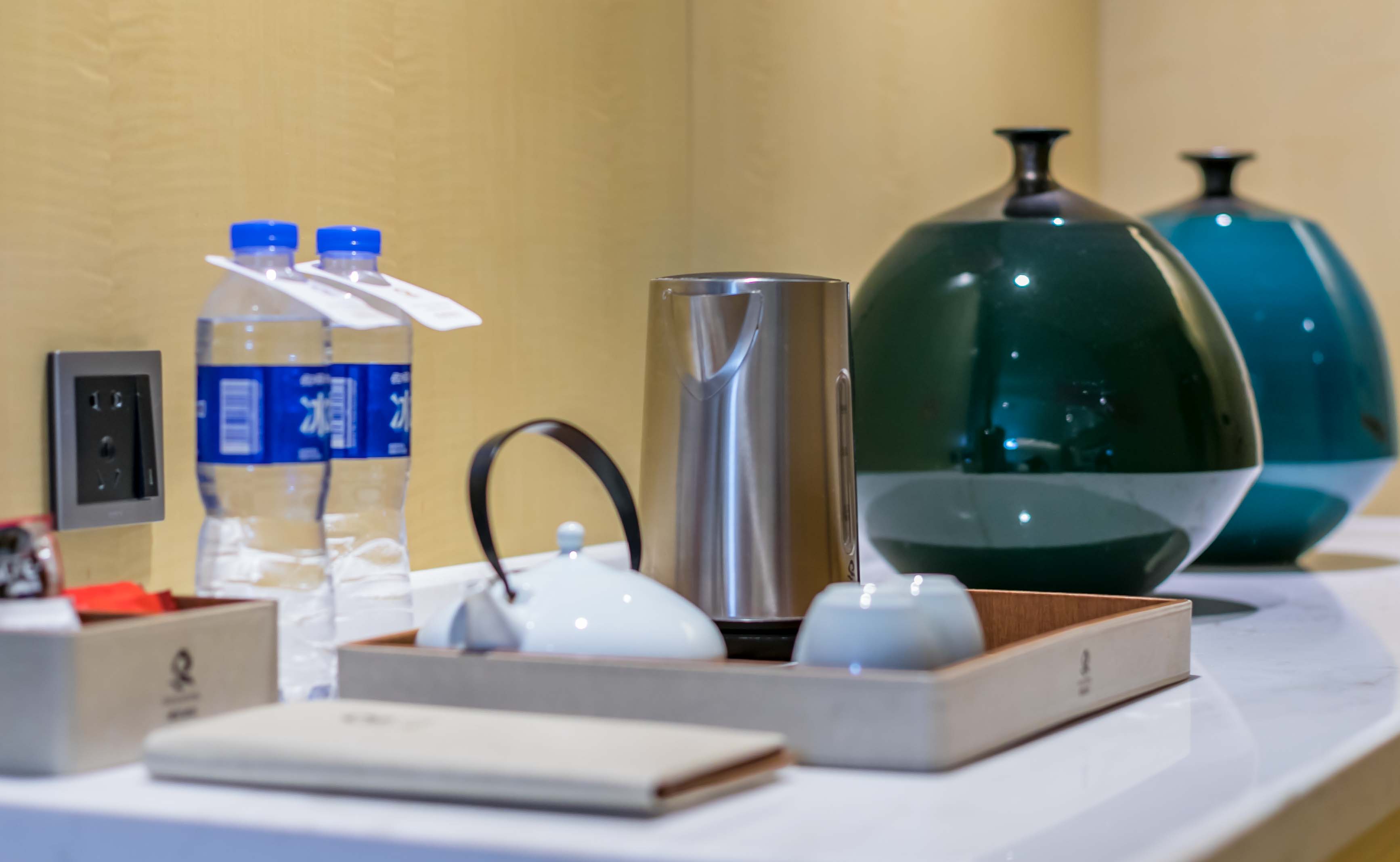 舒雅·城景双床房（休闲沙发+办公桌）