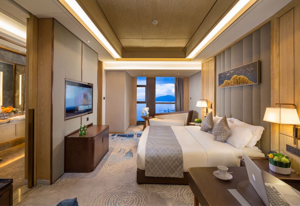 Dali International HotelYingxi Tower Deluxe Sea-View Double Bed Room