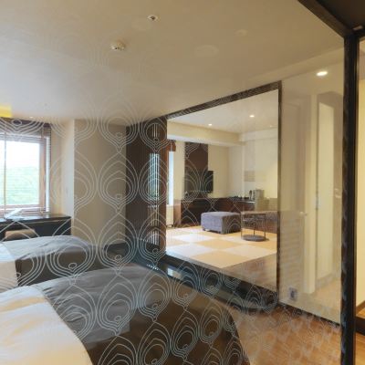 デラックス和洋室 定山渓 鶴雅リゾートスパ 森の謌 クーポン