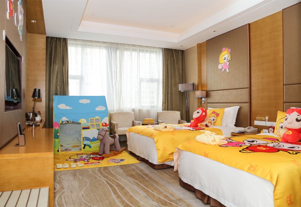 猪猪侠酷芽主题双床房