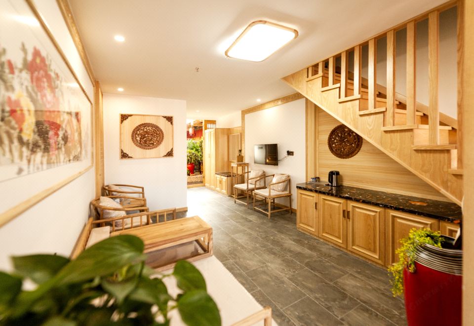 古城印象豪華複式套房-陽台