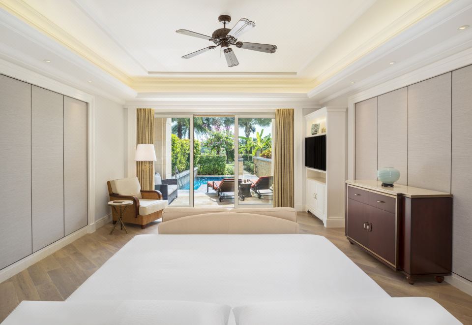 獨立庭院泳池大床房