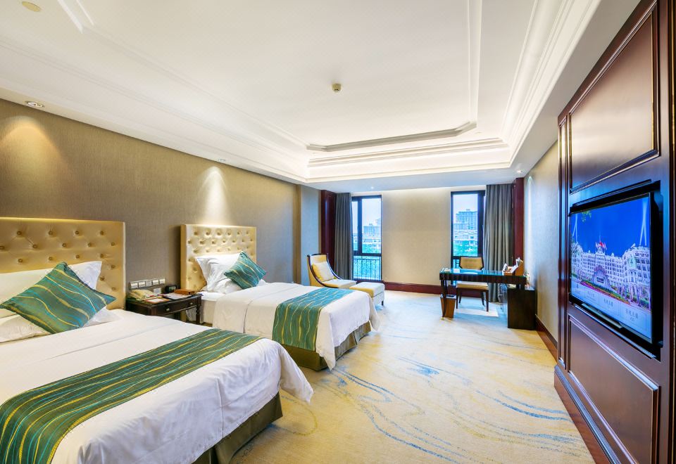 钱塘尊怡江景双床房