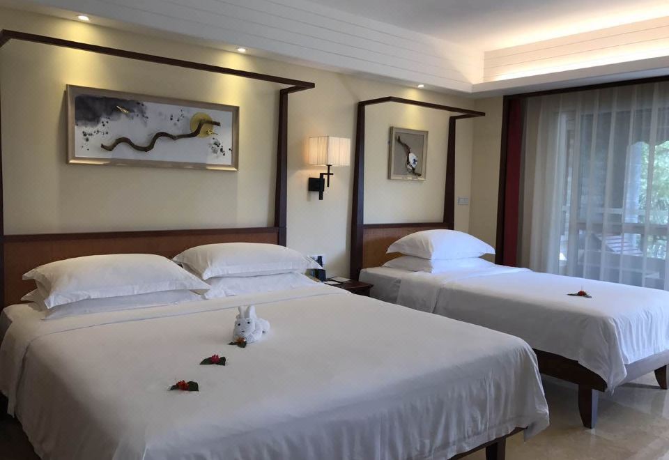 Narada Resort & Spa Qixian MountLehuo Family Triple Villa (Hot Spring Access, Near Mirror Layered Pool)