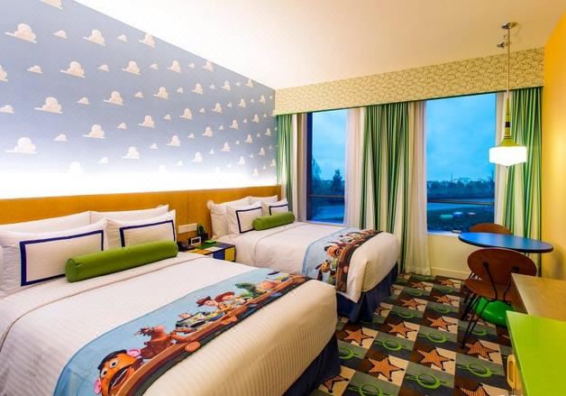 花园景观四人连通房