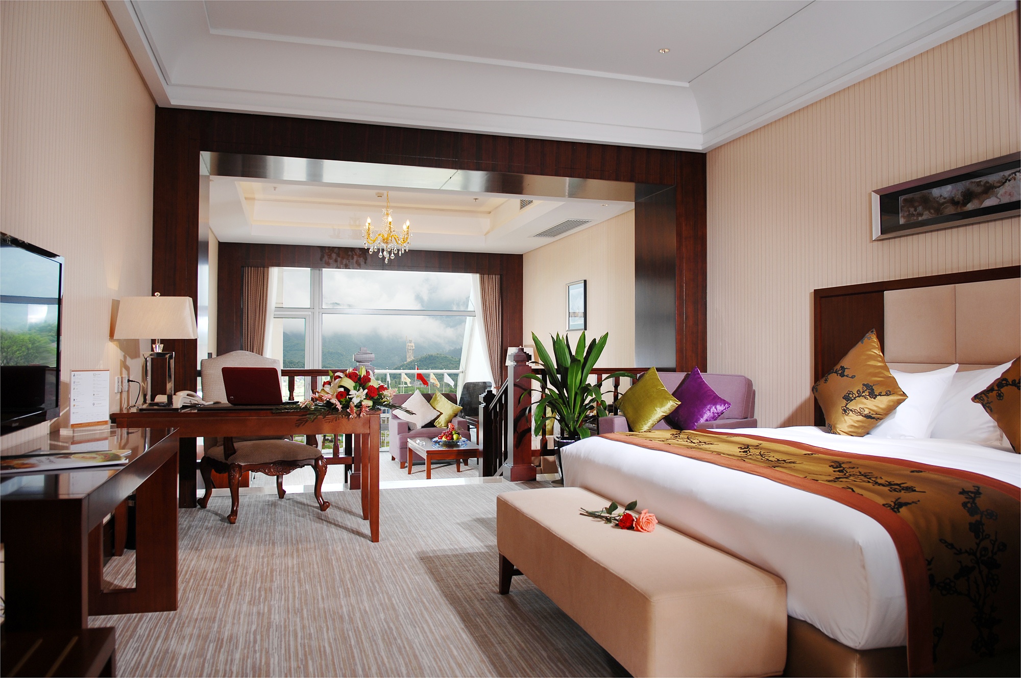 豪华胜景连厅房