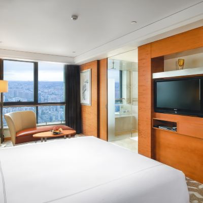 瑞士行政大床房 佛山恆安瑞士大飯店（嶺南新天地祖廟店）優惠