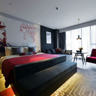 雅緻·怡心閣豪華大床房 西安大雁塔雅緻飯店（大唐不夜城店）優惠