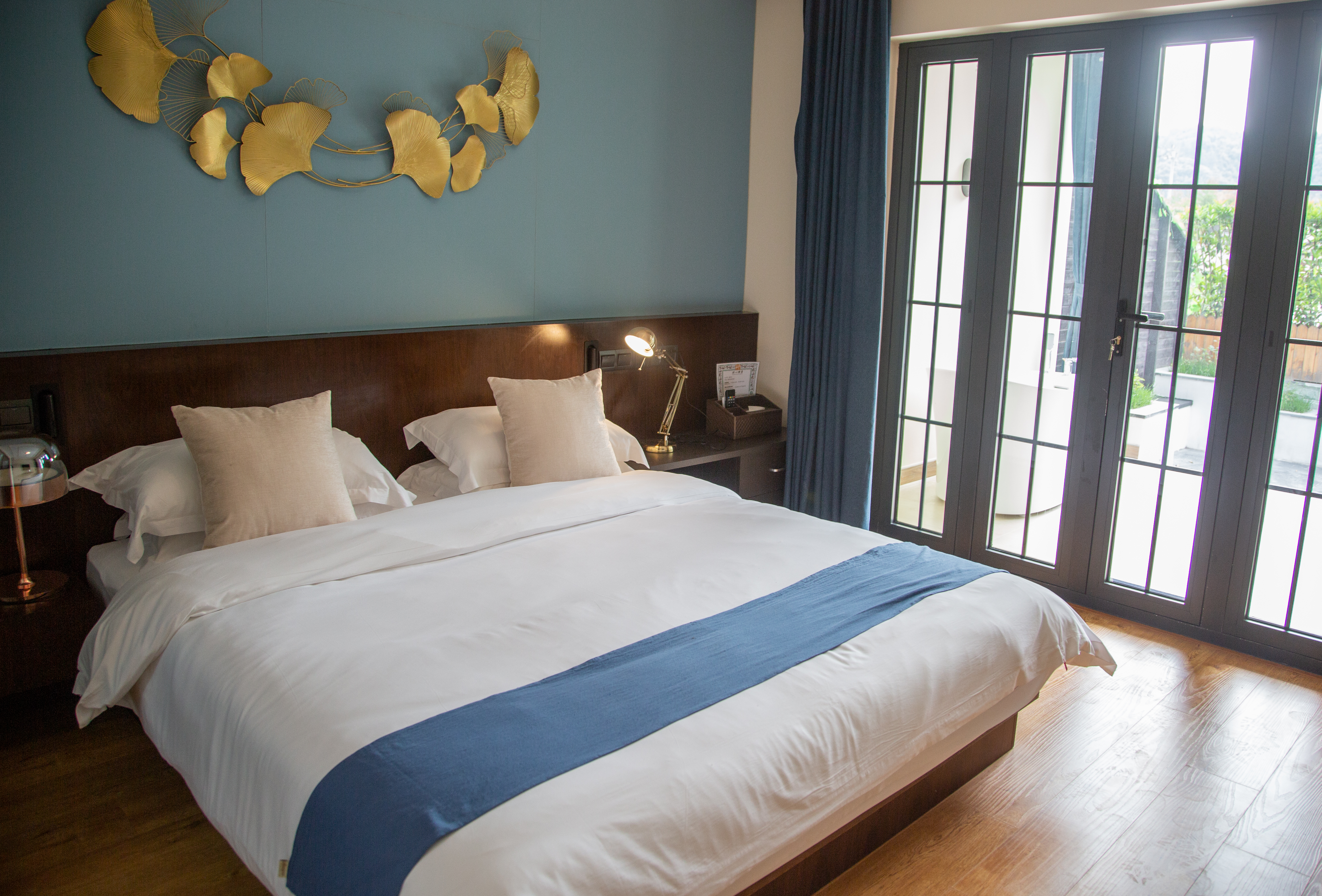 Ascension Jing Shan独立庭院大床房